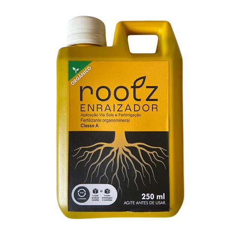 Rootz Enraizador Fertilizante Orgânico 250ml Lojão do Produtor