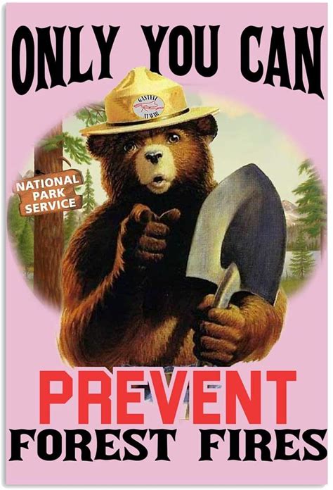 Bear Only You Can Prevent Forest Fires