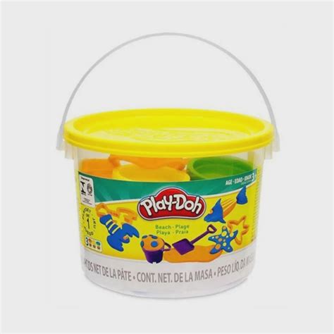 Massinha Play Doh Mini Balde Praia Hasbro Submarino