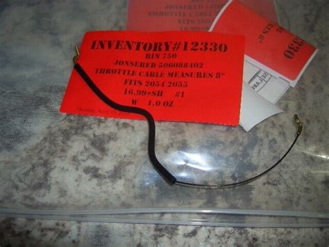 Jonsered Throttle Cable Chainsaw Part Bin Ebay