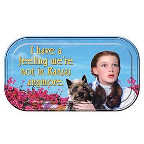 Wizard Of Oz Not In Kansas Anymore Mini Tin Sign