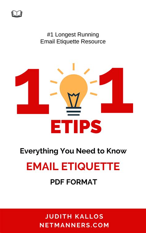 101 Email Etiquette Tips - Net M@nners
