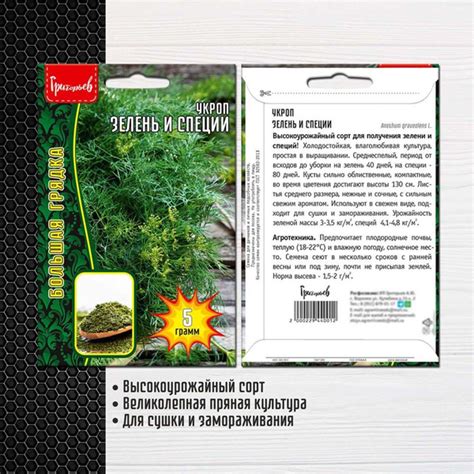 Укроп Григорьев Укроп - купить по выгодным ценам в интернет-магазине ...