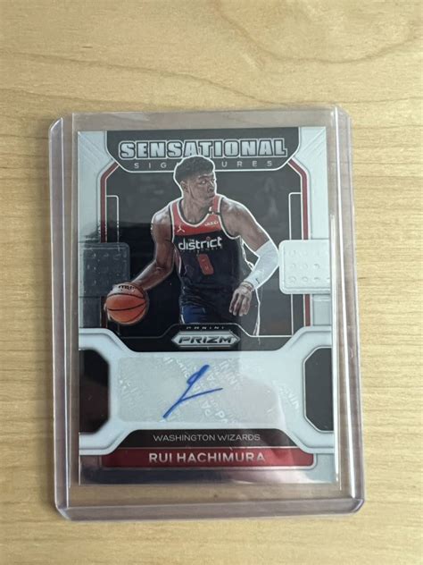 Rui Hachimura Panini Prizm Sensational Signatures