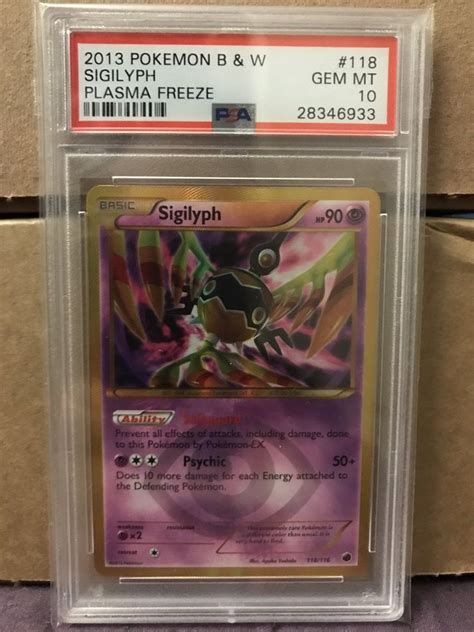 Shiny Sigilyph Plasma Freeze