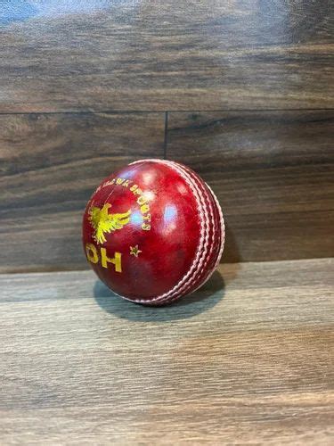 Red Cricket Leather Ball 30 Over Size Men 150 156 Grams At Rs 200 In