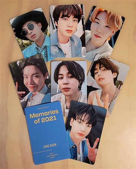 BTS Memories Of 2021 DVD Taehyung V Photocard Epcomcolombia