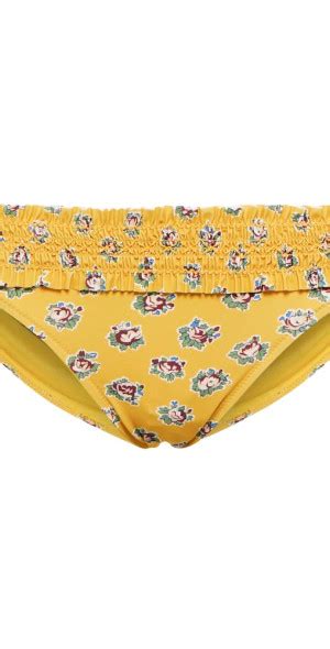 Tory Burch Costa Floral Low Rise Bikini Bottoms