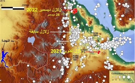 زلازل قرب السدين العالي والنهضة خبير جيولوجي يحذر