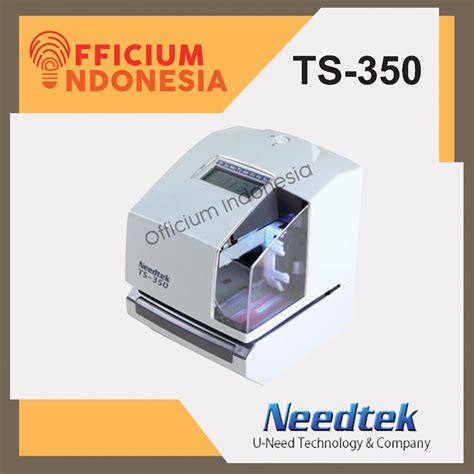 Jual Needtek Ts350 Ts 350 Absensi Kartu Time Stamp Recorder Attendance