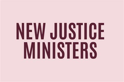 Meet the new ministers driving justice policy | Magistrates' Association