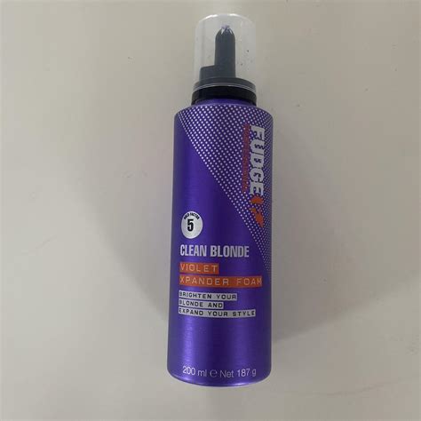 Fudge Blonde Violet Toning Foam Full Bottle Depop