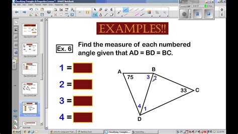 Classifying Triangles Youtube