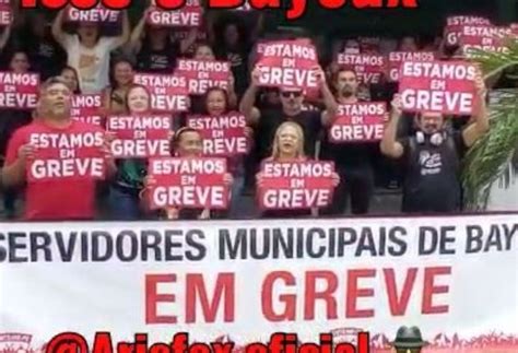 Expressopb Em Greve Servidores Municipais De Bayeux Cobram Reajuste Do