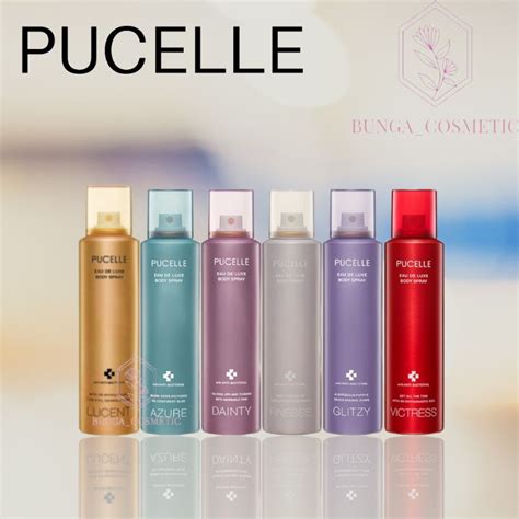 Jual Pucelle Eau De Luxe Body Spray Ml Shopee Indonesia