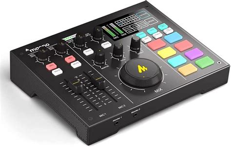 Maono Au Am Audio Interface With Dj Mixer Sound Card All In One