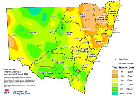 Nsw State Seasonal Update February 2020