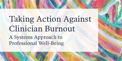 Resources From The Action Collaborative On Clinician Well Being And