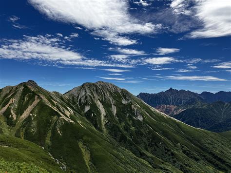 薬師岳・太郎山・北ノ俣岳上ノ岳・黒部五郎岳中ノ俣岳・三俣蓮華岳・鷲羽岳・水晶岳 ダボサブさんの水晶岳・薬師岳・黒部五郎岳の活動