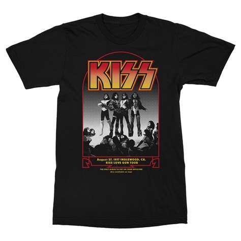 Love Gun Tour 1977 T-Shirt - KISS Official Store