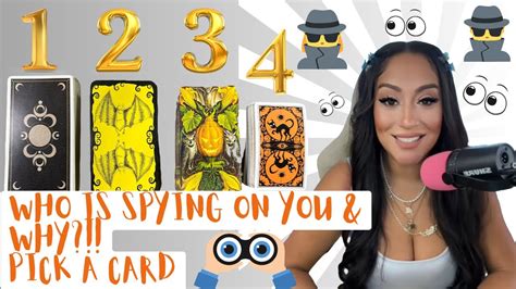 👀pick A Card👀 Who Is Spying On You And Why👀 Youtube