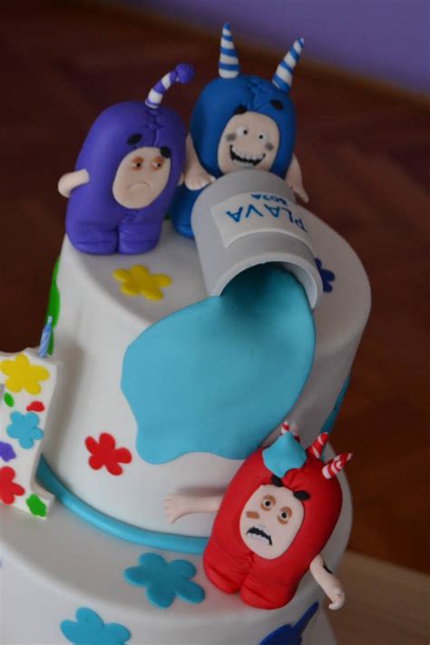 Oddbods cake - Decorated Cake by Zaklina - CakesDecor