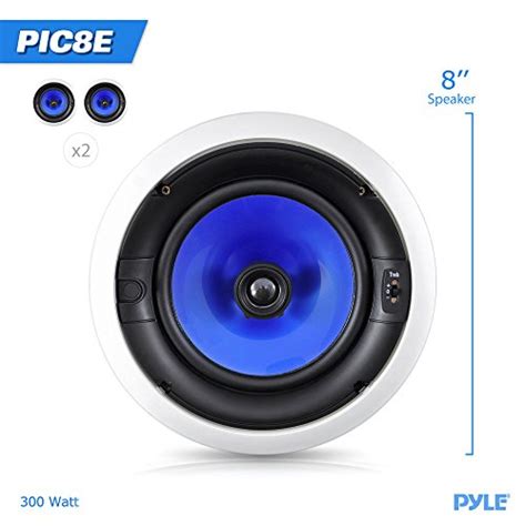 Pyle Home Way In Wall In Ceiling Speaker System Dual Inch W