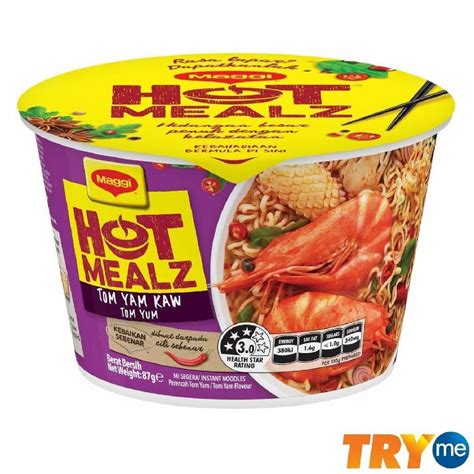 MAGGI Hot Mealz Tom Yam Kaw G Shopee Malaysia