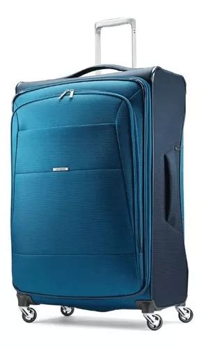 Valija Samsonite Eco Lite Grande Expansible Candado Tsa Color Azul