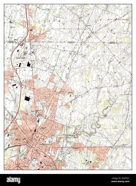 Hagerstown Maryland Map 1999 1 24000 United States Of America By Timeless Maps Data U S