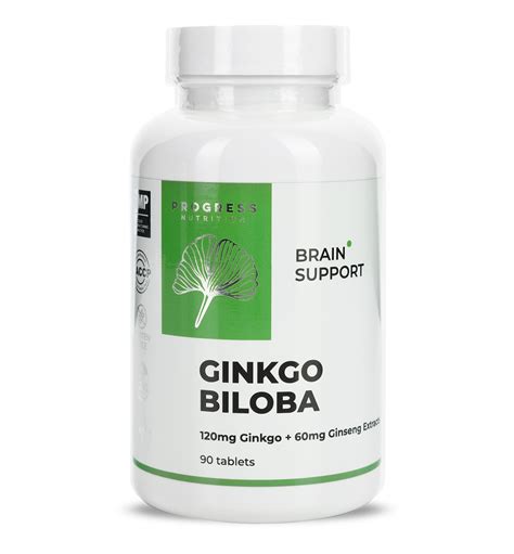 Ginkgo Biloba 120 Mg Ginseng Extracts 60 Mg Buy In The Official