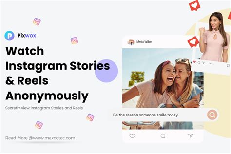 Pixwox Watch Instagram Stories And Reels Anonymously For Free