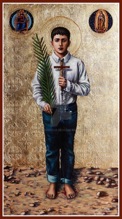 St Jose Sanchez Del Rio Icon By Theophilia On Deviantart Jose