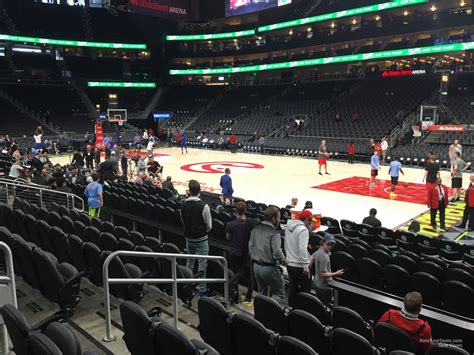 State Farm Arena Section 117 Atlanta Hawks