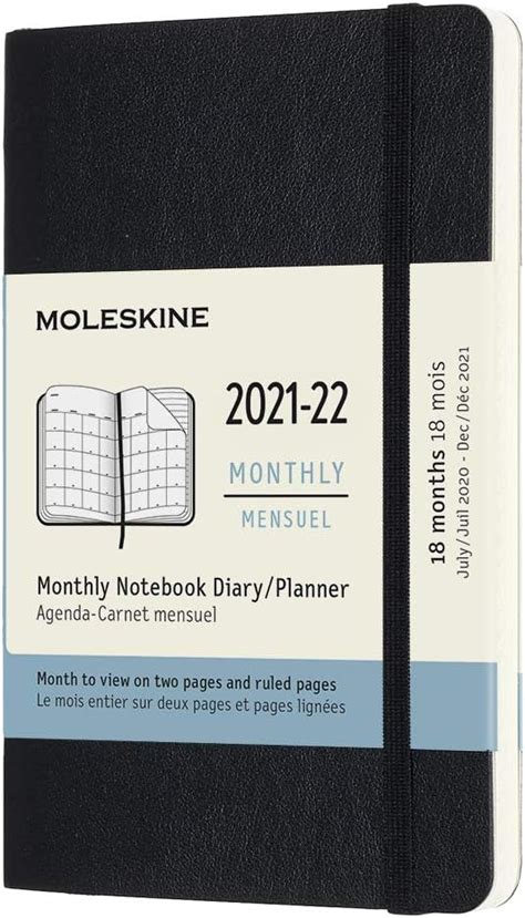 Amazon Moleskine Classic Month Weekly Planner Soft Cover