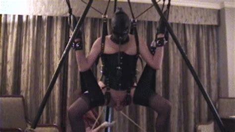 Electric Ass Play In Suspension BOSS EXTREME Clips4sale