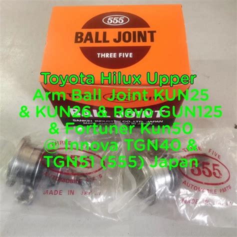 Toyota Hilux Upper Arm Ball Joint Kun25 And Kun26 And Revo Gun125