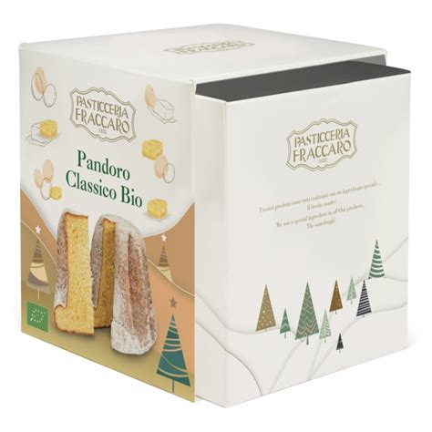 Pasticceria Fraccaro Pandoro Classic Organic Bio Artisan