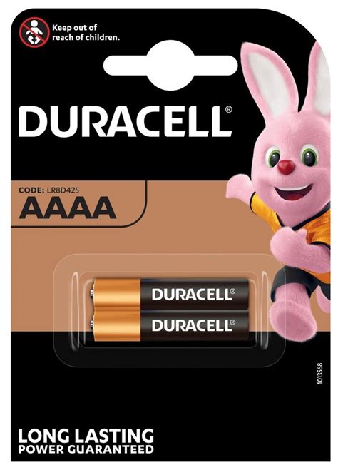 Bateria Duracell AAAA LR61 25A LR8D425 MN2500 MX2500 E96