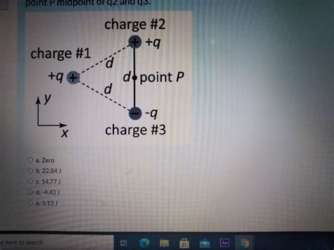 Answered Three Charges Q1q Q2 Q And Q3 Bartleby