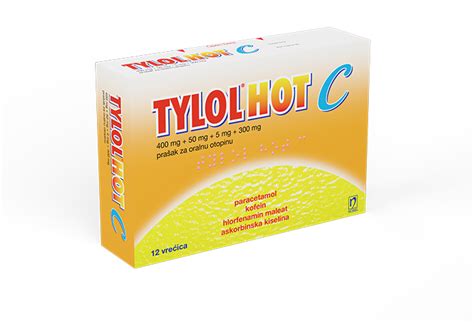 Sastav lijeka | TYLOL HOT