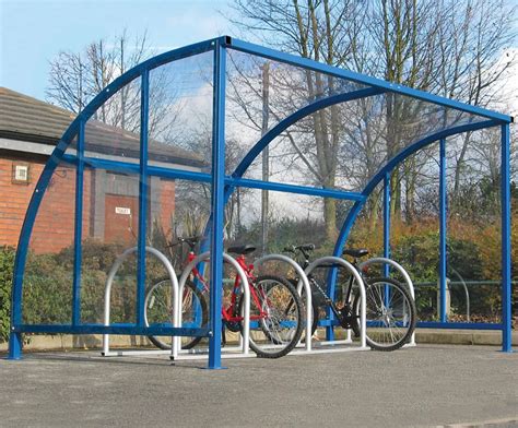 Wardale Modular Steel Cycle Shelter Broxap Esi External Works