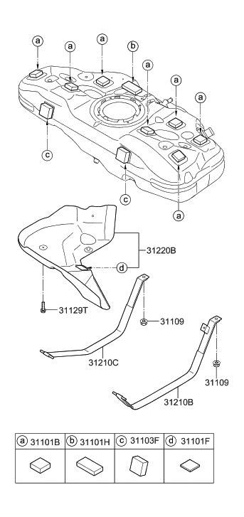 Fuel System - 2021 Hyundai Accent