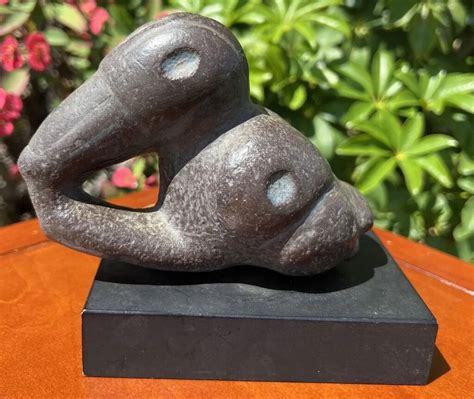 Henry Moore Replica Abstract Sculpture Smithsonian Institution Pottery