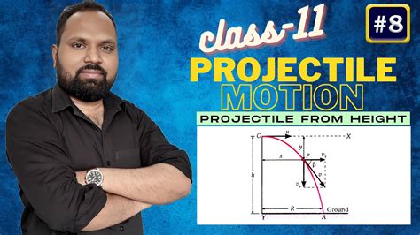 Projectile Motion Class Projectile From Height Part Ncert