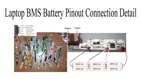 Laptop Bms Battery Pinout Connection Detail