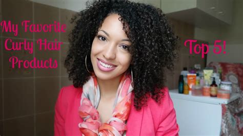 Top 5 Favorite Curly Hair Products Youtube