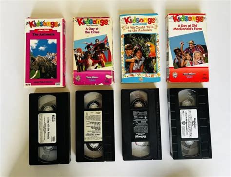 KIDSONGS VHS LOT - Set of Four EUR 16,72 - PicClick FR