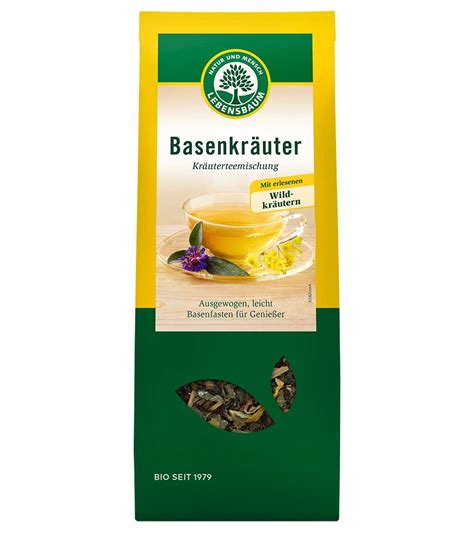 Lebensbaum Basenkräuter Bio Kräutertee Mischung Bio Tee mit