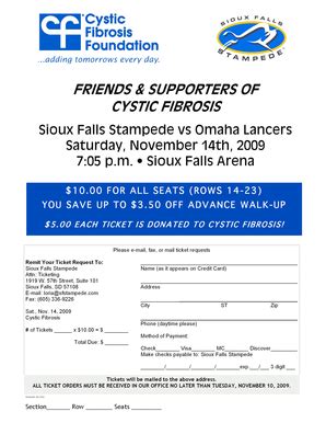 Fillable Online Cff FRIENDS SUPPORTERS OF CYSTIC FIBROSIS Cff Fax